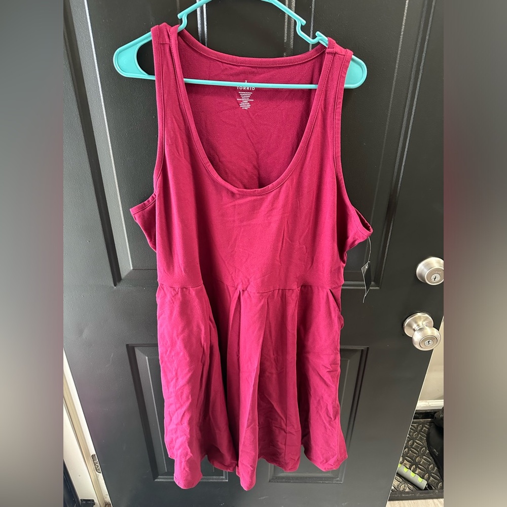 BNWT Torrid Mini High Neck Skater Dress
